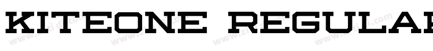 kiteone regular字体转换